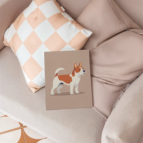 Malen nach Zahlen - 6 Mini-Gemälde | Die Hundstage-Kollektion