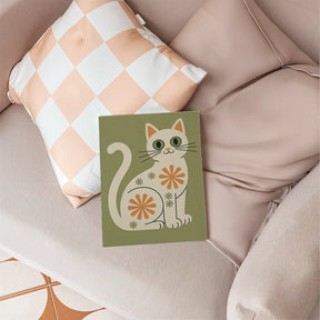 Malen nach Zahlen - 6 Mini-Gemälde | Die Mod-Katzen-Kollektion