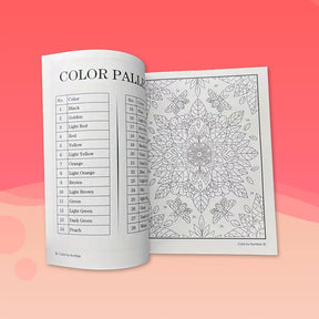 Farben nach Zahlen - Ruhe in Farbe