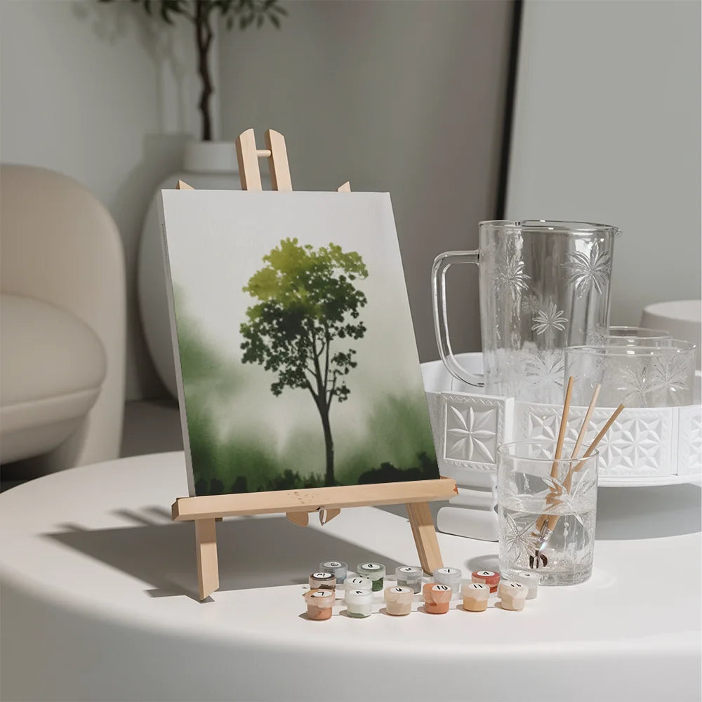 Malen nach Zahlen - 6 Mini-Gemälde | Flüstern der Natur