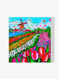 Fröhliche Malerei - Tulpenfeld - Malen nach Zahlen