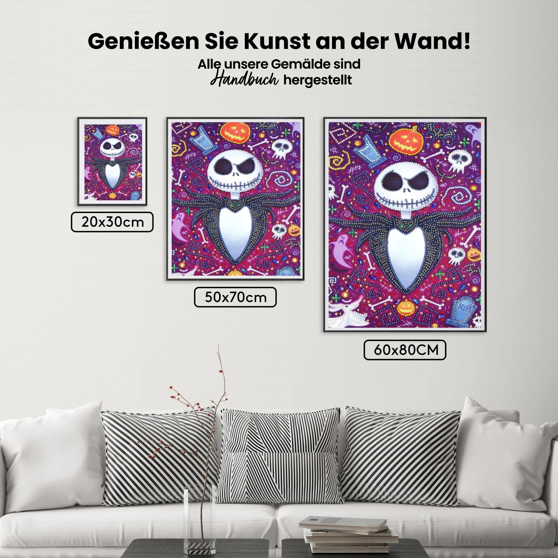 Halloween Atmosphäre Speziell - Malen nach Zahlen