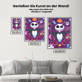 Halloween Atmosphäre Speziell - Malen nach Zahlen