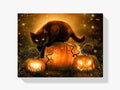 Halloween Katze - Malen nach Zahlen