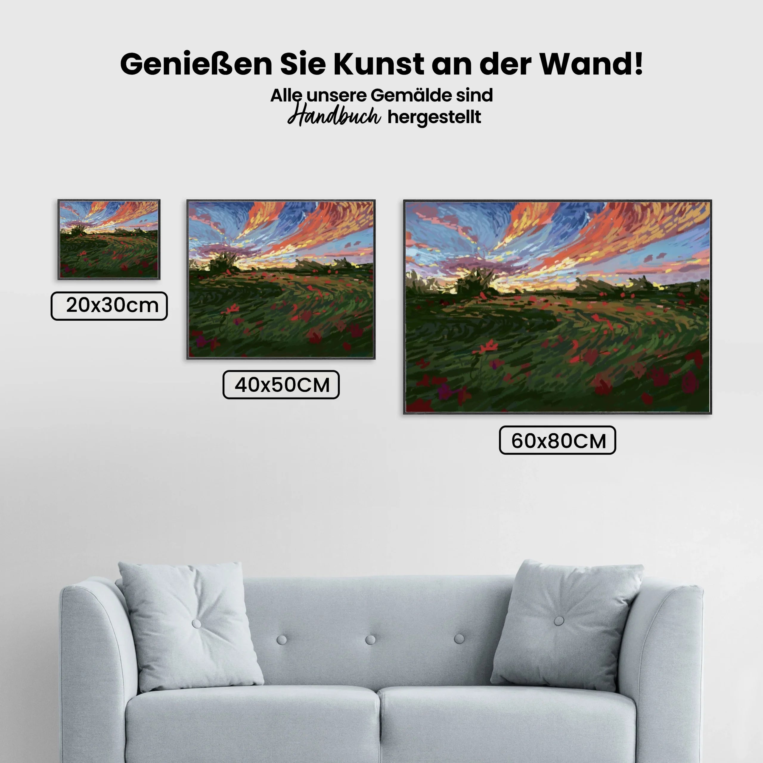 Horizont | Exklusives Design - Malen nach Zahlen