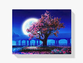 Japanischer Baum - Malen nach Zahlen