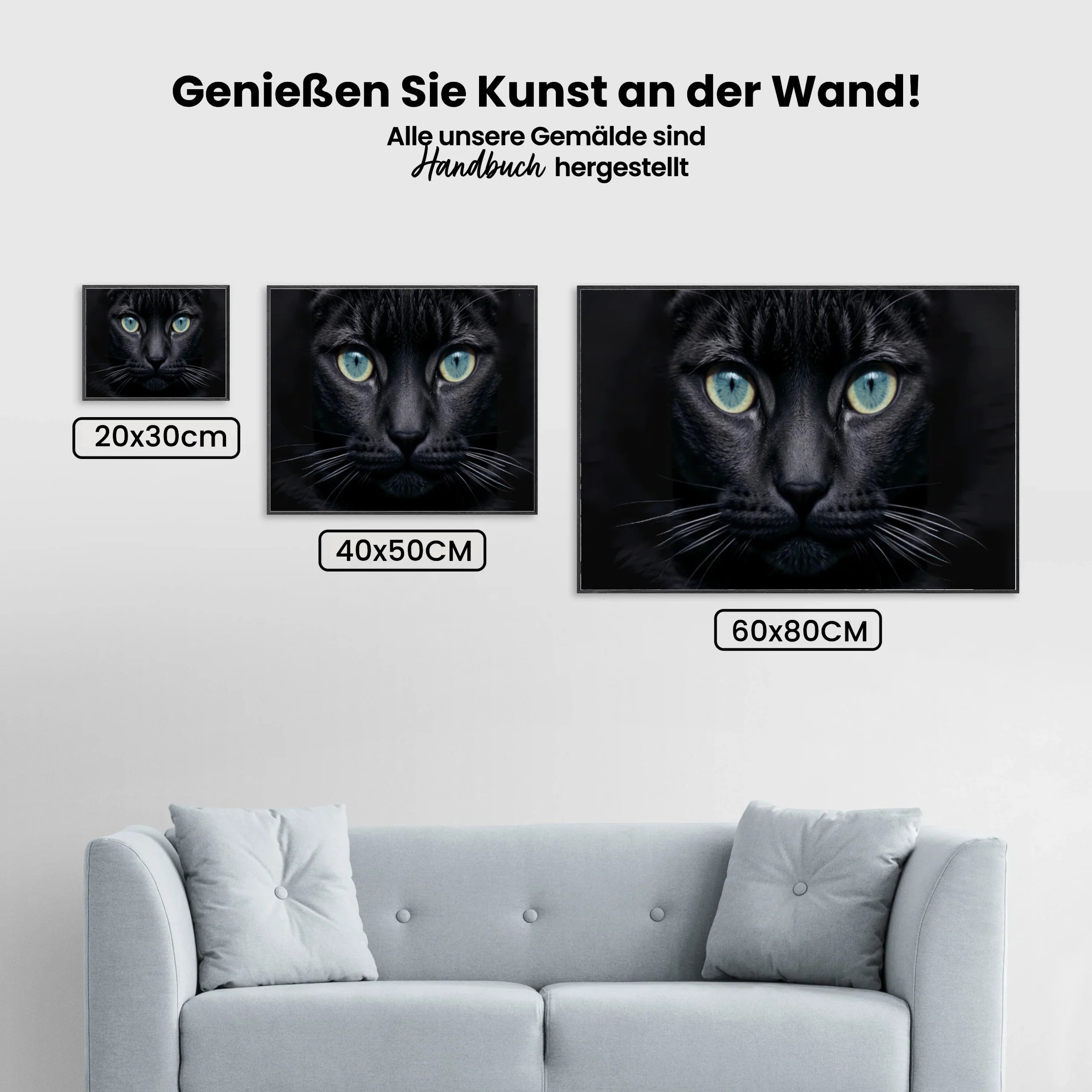 Katze - Malen nach Zahlen