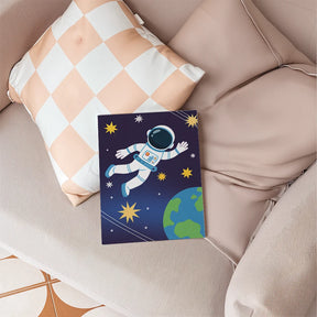 Malen nach Zahlen - 6 Mini-Gemälde | Kleine Astronauten