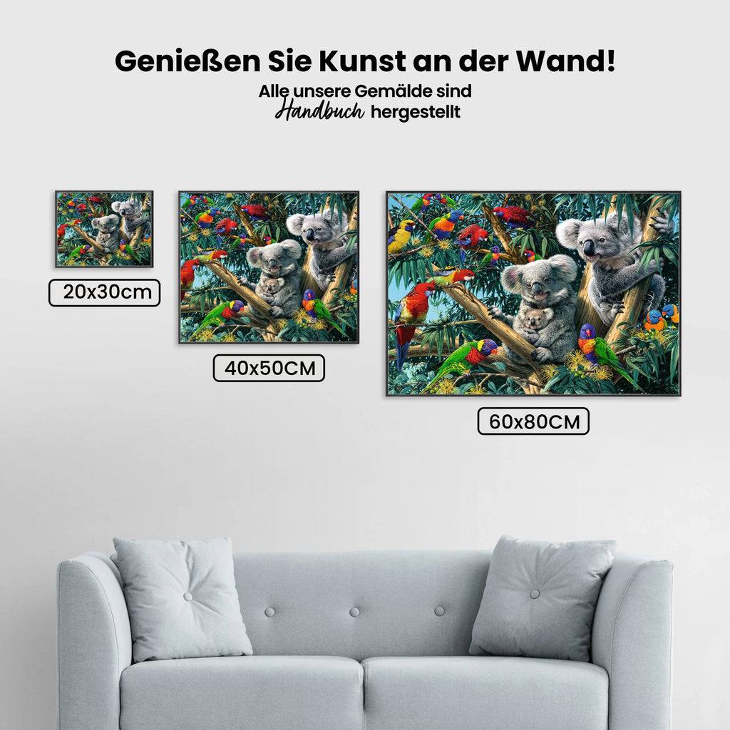 Koala - Malen nach Zahlen