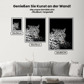 Leopard - Malen nach Zahlen