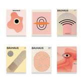 Malen nach Zahlen &#8211; 6 Mini-Gemälde Abstrakt-Set-1