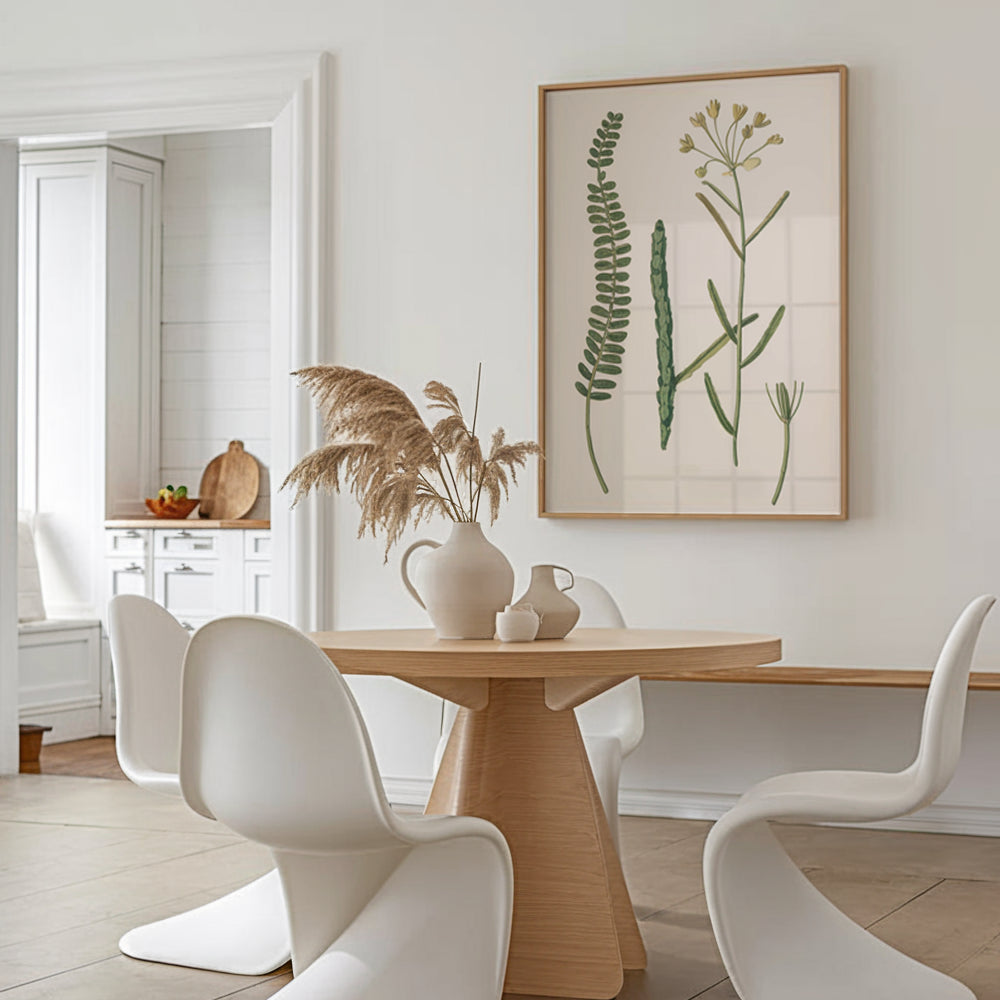 Malen nach Zahlen – 6 Mini-Gemälde Botanische Pflanzen 2.0 Ausgabe-Set-3