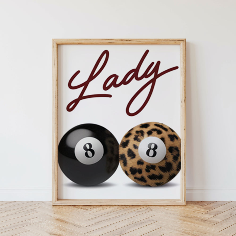 Malen nach Zahlen - 6 Mini-Gemälde | Lady Luck Edition-Set