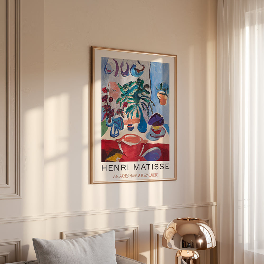 Malen nach Zahlen – 6 Mini-Gemälde Matisse Meisterwerke Edition-Set-4