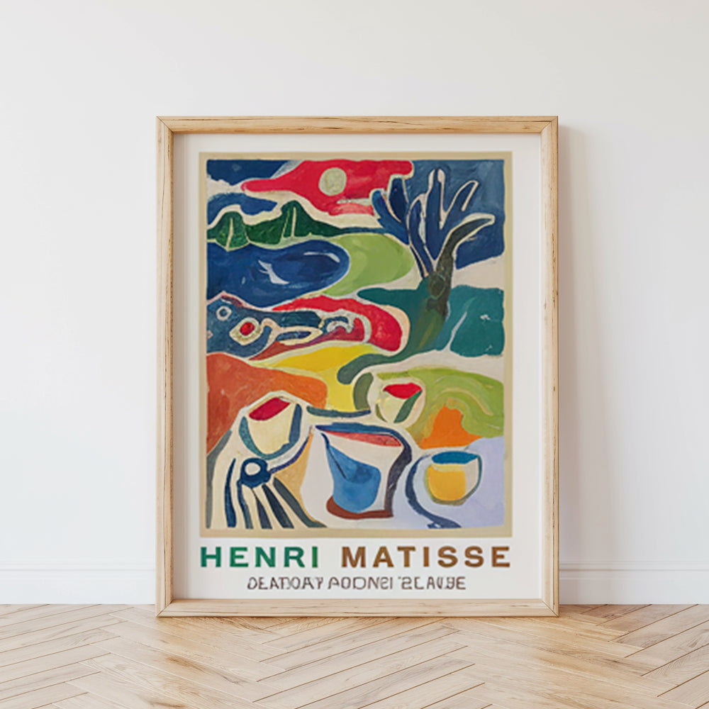 Malen nach Zahlen – 6 Mini-Gemälde Matisse Meisterwerke Edition-Set-5