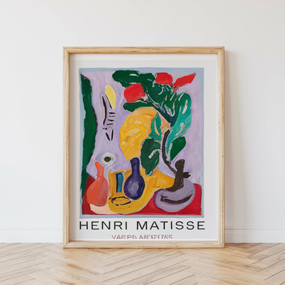 Malen nach Zahlen – 6 Mini-Gemälde Matisse Meisterwerke Edition-Set-7