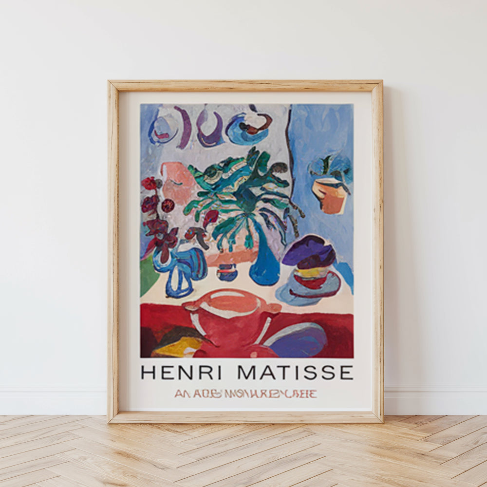 Malen nach Zahlen – 6 Mini-Gemälde Matisse Meisterwerke Edition-Set-8