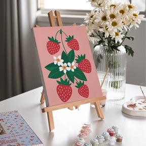 Malen nach Zahlen - 6 Mini-Gemälde | Tutti-Frutti-Märchen-Set