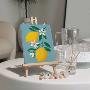 Malen nach Zahlen - 6 Mini-Gemälde | Tutti-Frutti-Märchen-Set