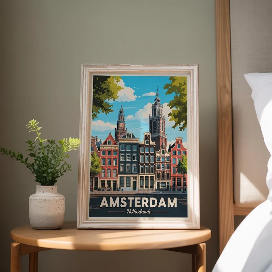 Malen nach Zahlen – Amsterdam, Niederlande (1)