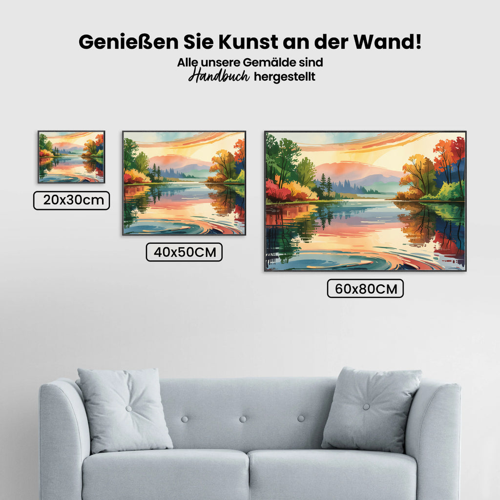 Malen nach Zahlen – Atmen in Blau (1)