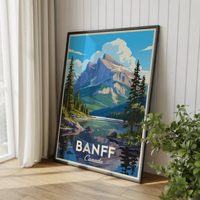 Malen nach Zahlen - Banff, Kanada