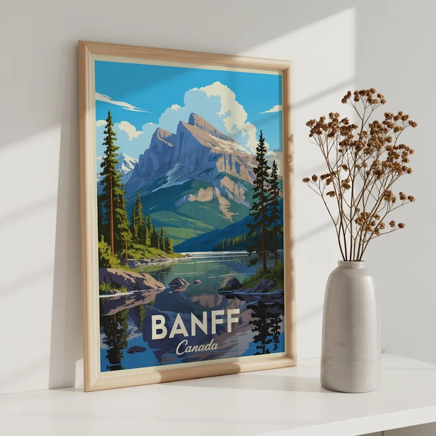 Malen nach Zahlen – Banff, Kanada (4)