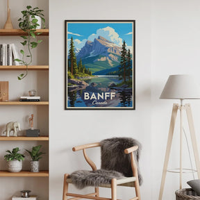 Malen nach Zahlen - Banff, Kanada