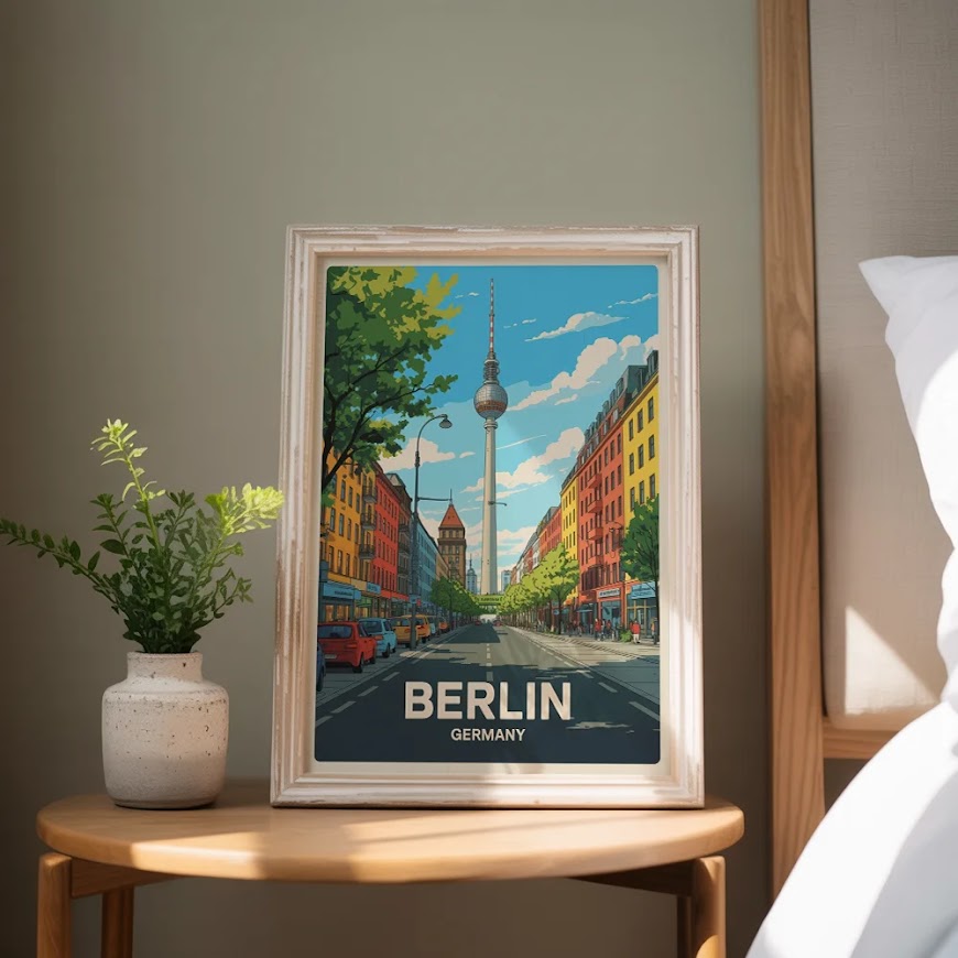 Malen nach Zahlen – Berlin, Deutschland (1)