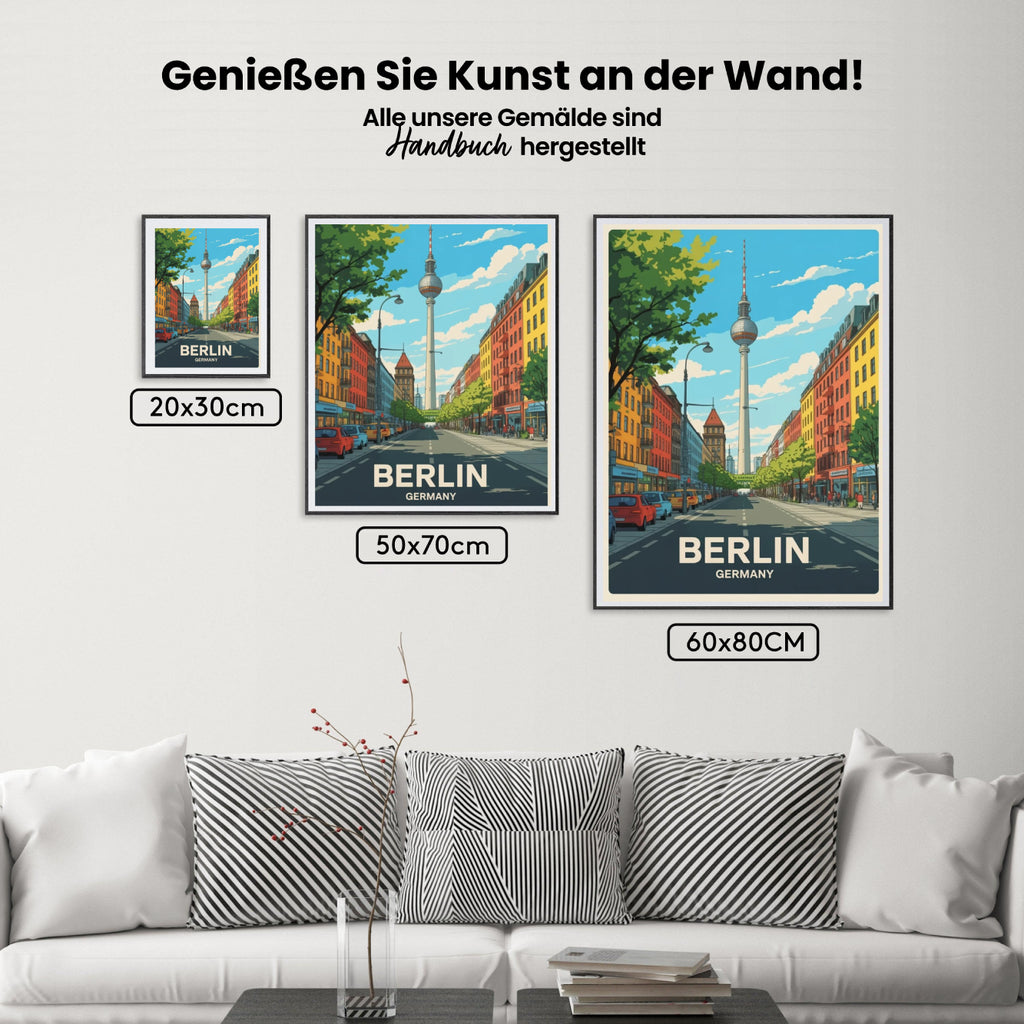Malen nach Zahlen – Berlin, Deutschland (1)