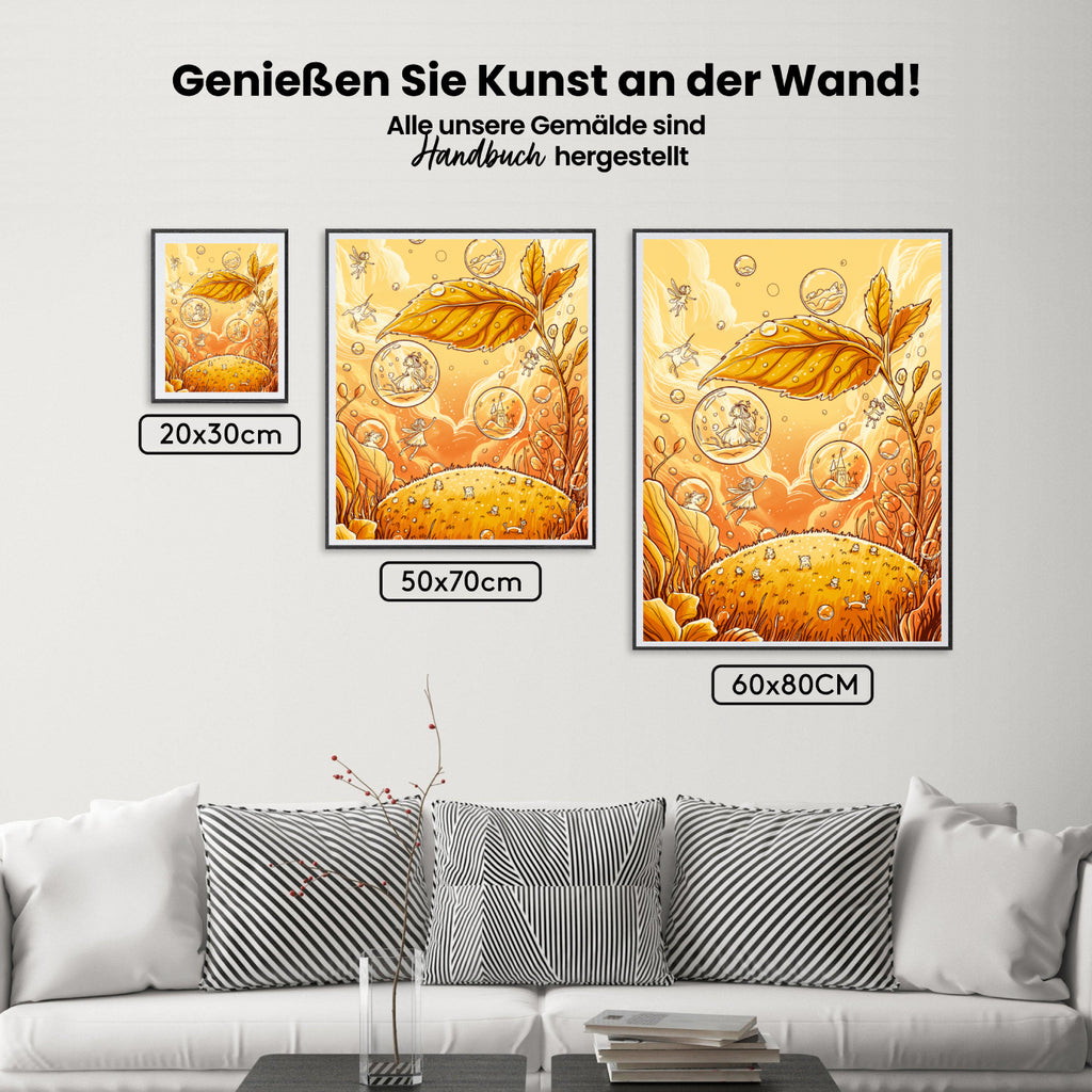 Malen nach Zahlen – Blasenträume (1)