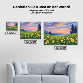 Malen nach Zahlen - Butterblumenflüstern