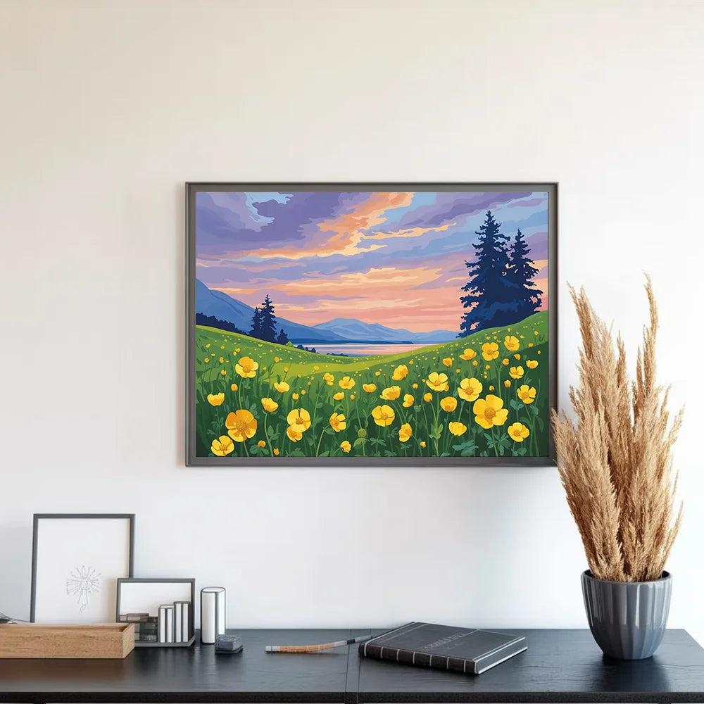 Malen nach Zahlen – Butterblumenflüstern-7