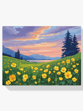 Malen nach Zahlen - Butterblumenflüstern