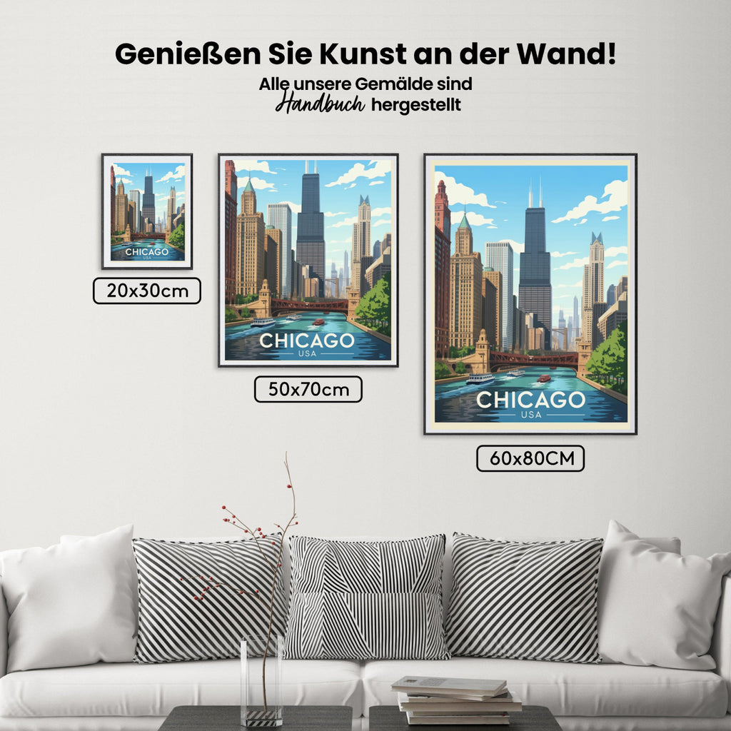 Malen nach Zahlen – Chicago, USA (1)