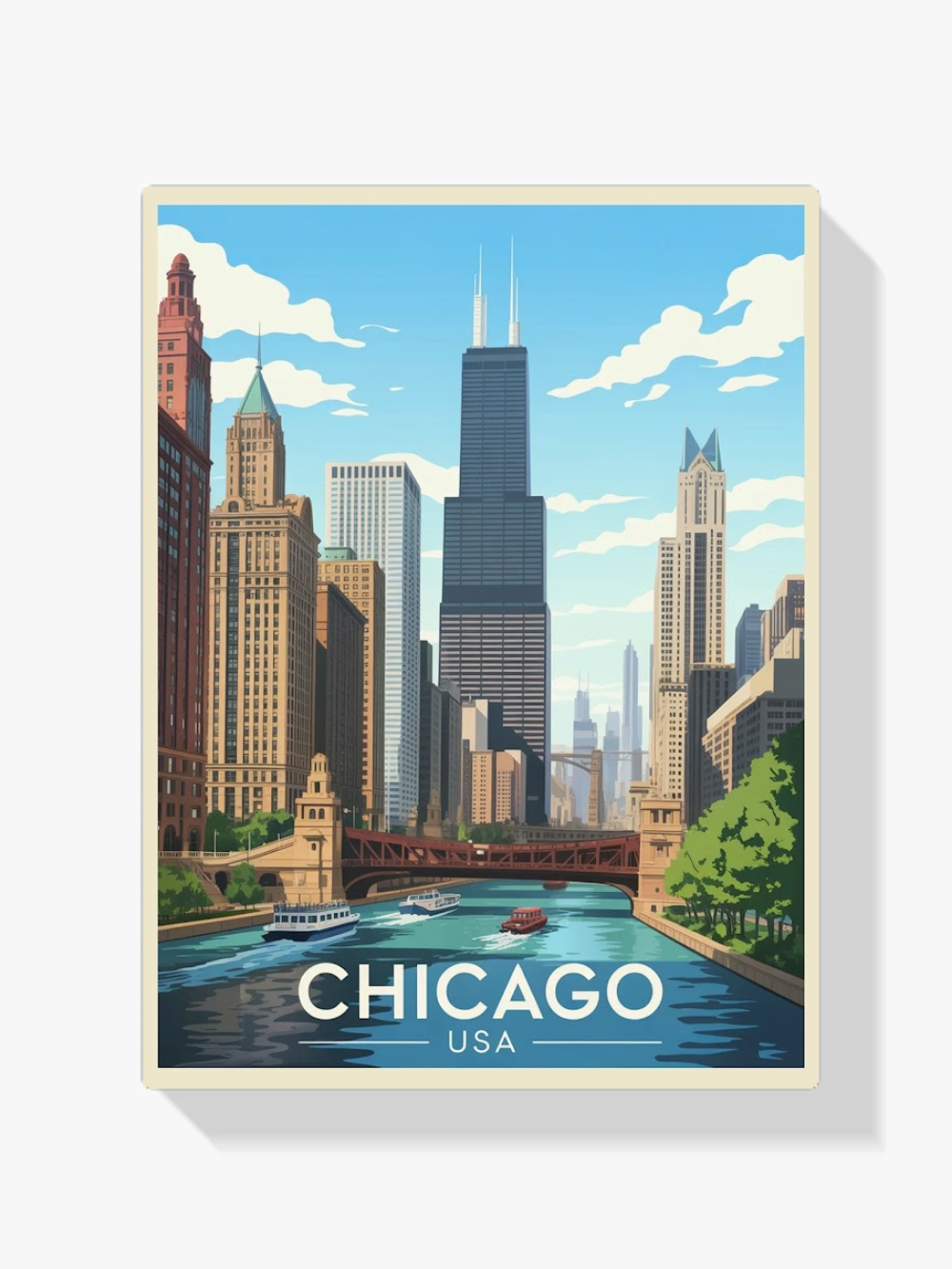 Malen nach Zahlen – Chicago, USA (2)