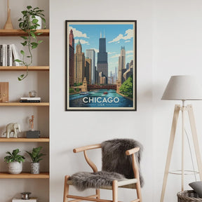 Malen nach Zahlen - Chicago, USA