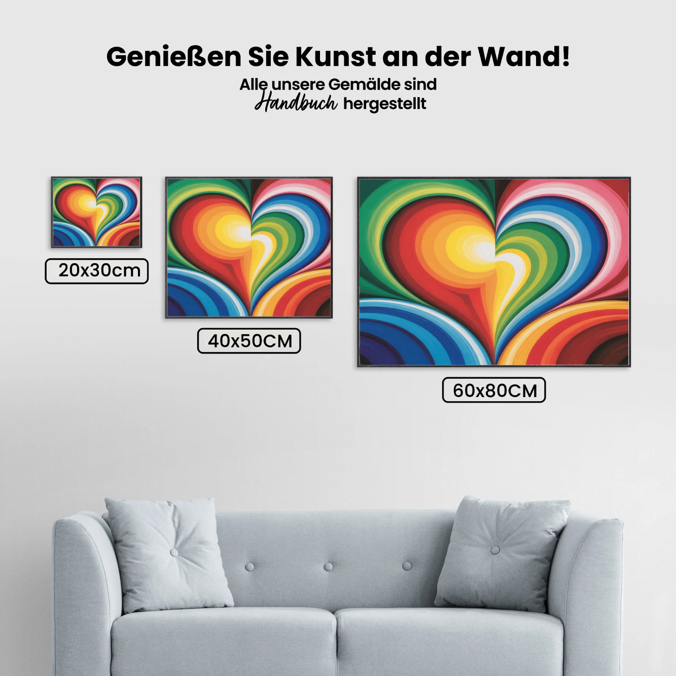 Malen nach Zahlen - Chromatische Umarmung