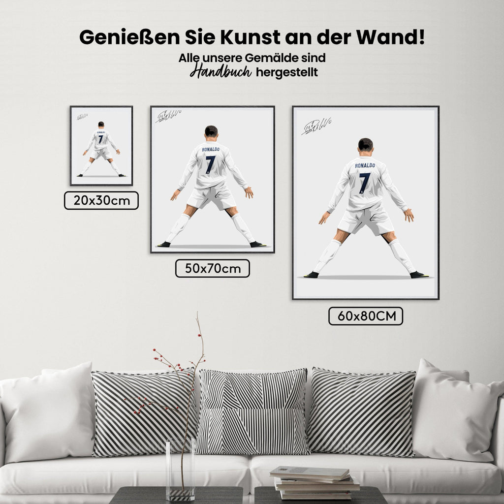 Malen nach Zahlen – Cristiano Ronaldo (1)