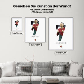 Malen nach Zahlen - Cristiano Ronaldo
