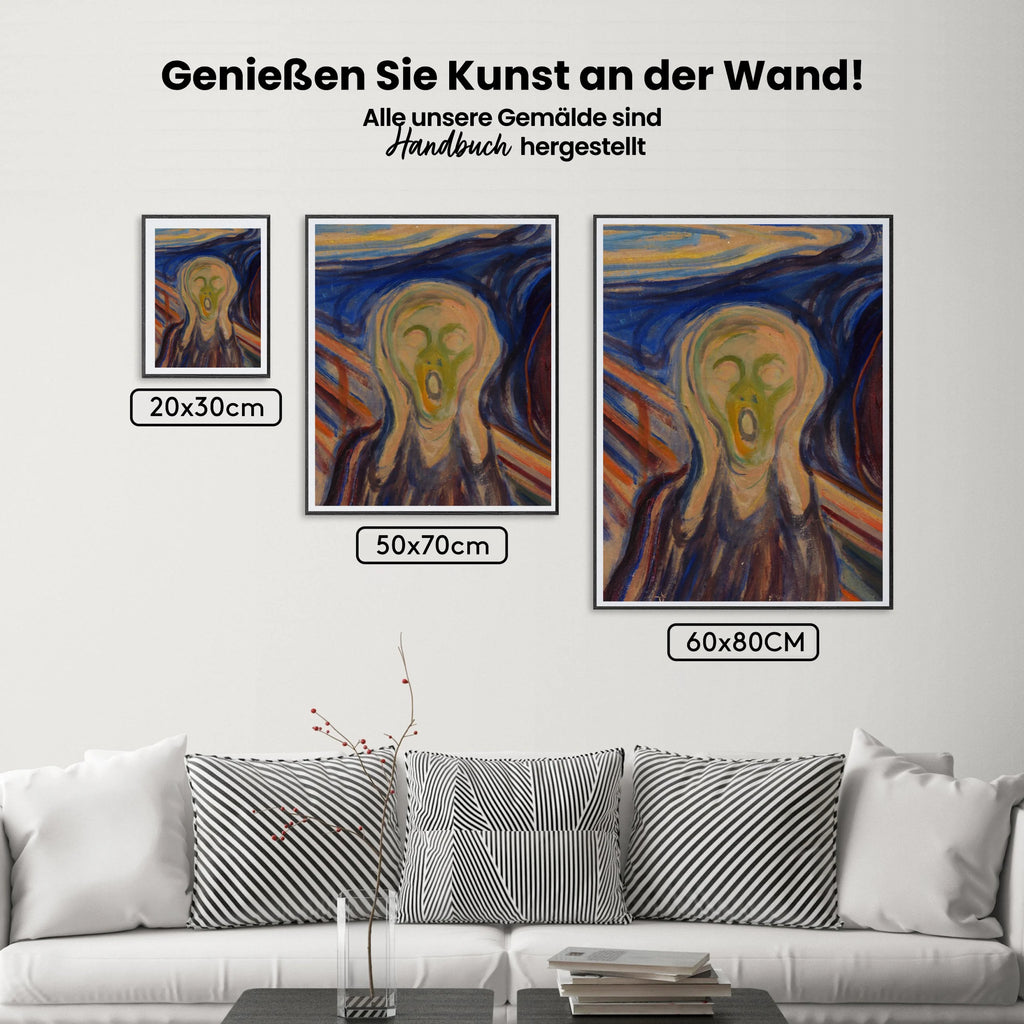 Malen nach Zahlen – Der Schrei-2