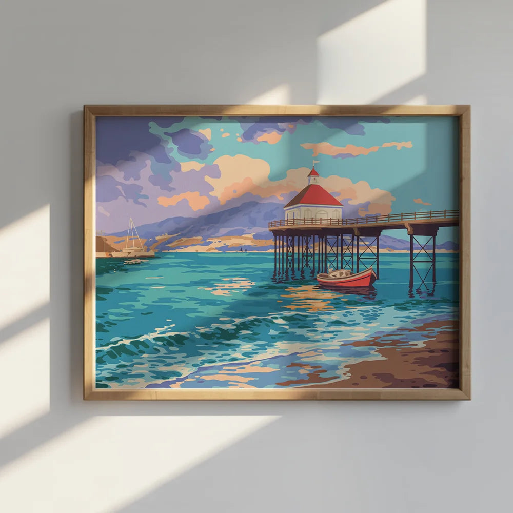 Malen nach Zahlen – Der geheime Pier-4