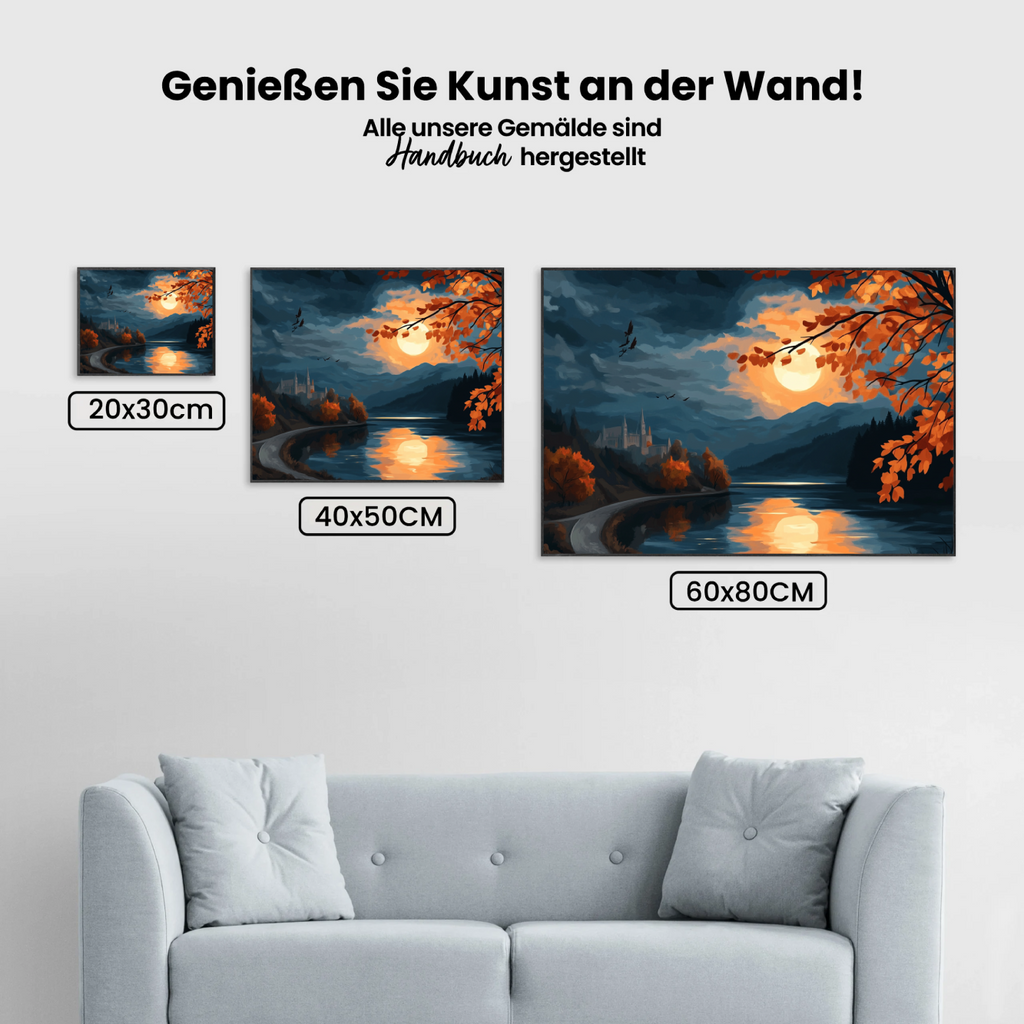 Malen nach Zahlen – Echos des Mondes