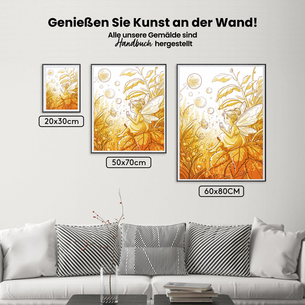 Malen nach Zahlen – Feenblasen (1)
