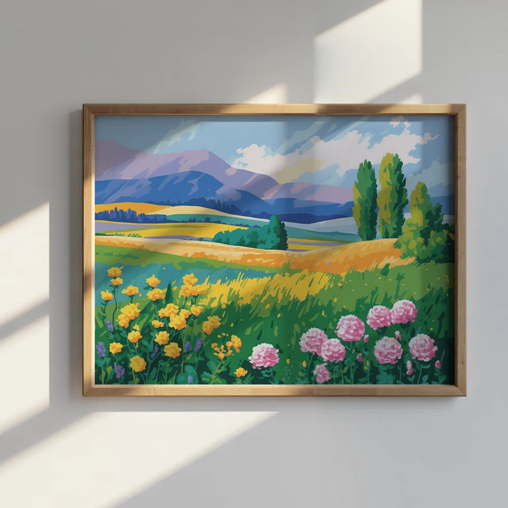 Malen nach Zahlen – Felder der Ruhe-4