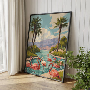 Malen nach Zahlen - Flamingo-Fiesta