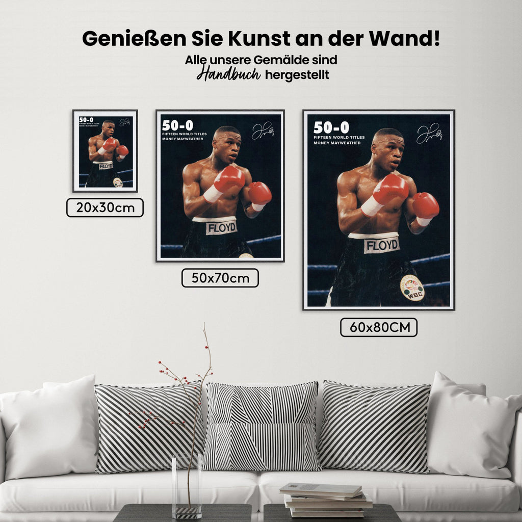 Malen nach Zahlen – Floyd Mayweather (1)