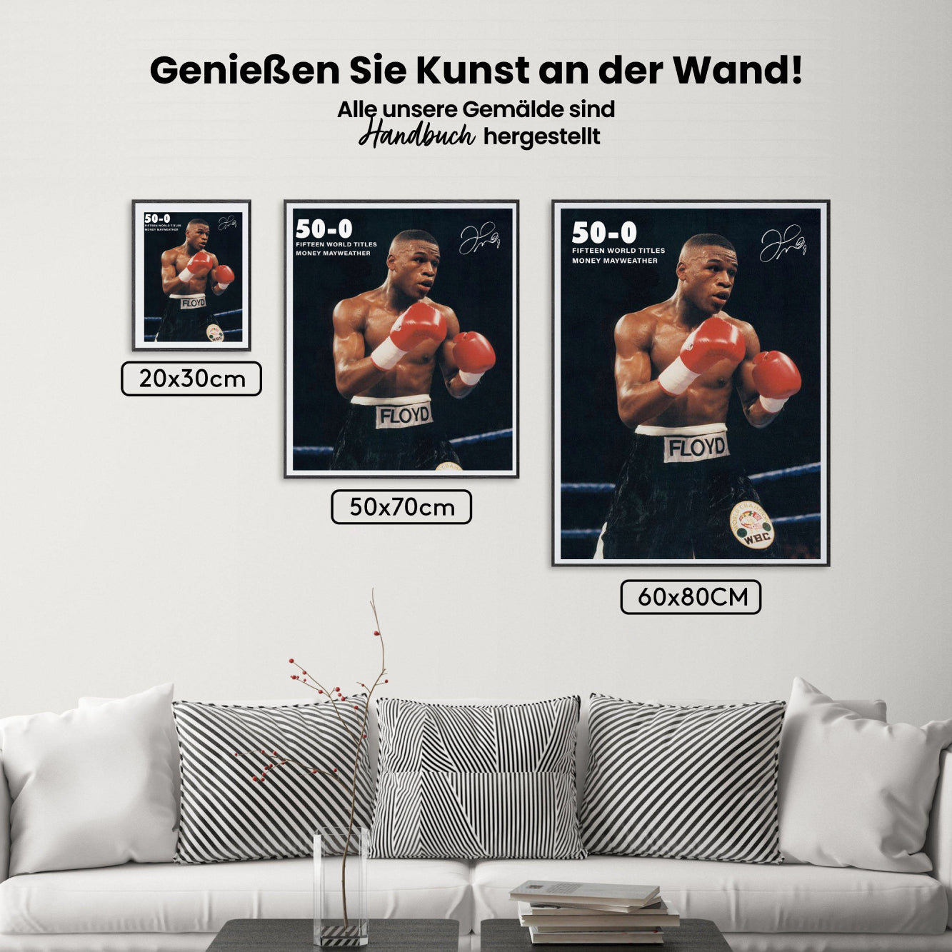 Malen nach Zahlen – Floyd Mayweather (1)