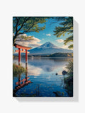 Malen nach Zahlen – Flüstern des Berges Fuji (2)
