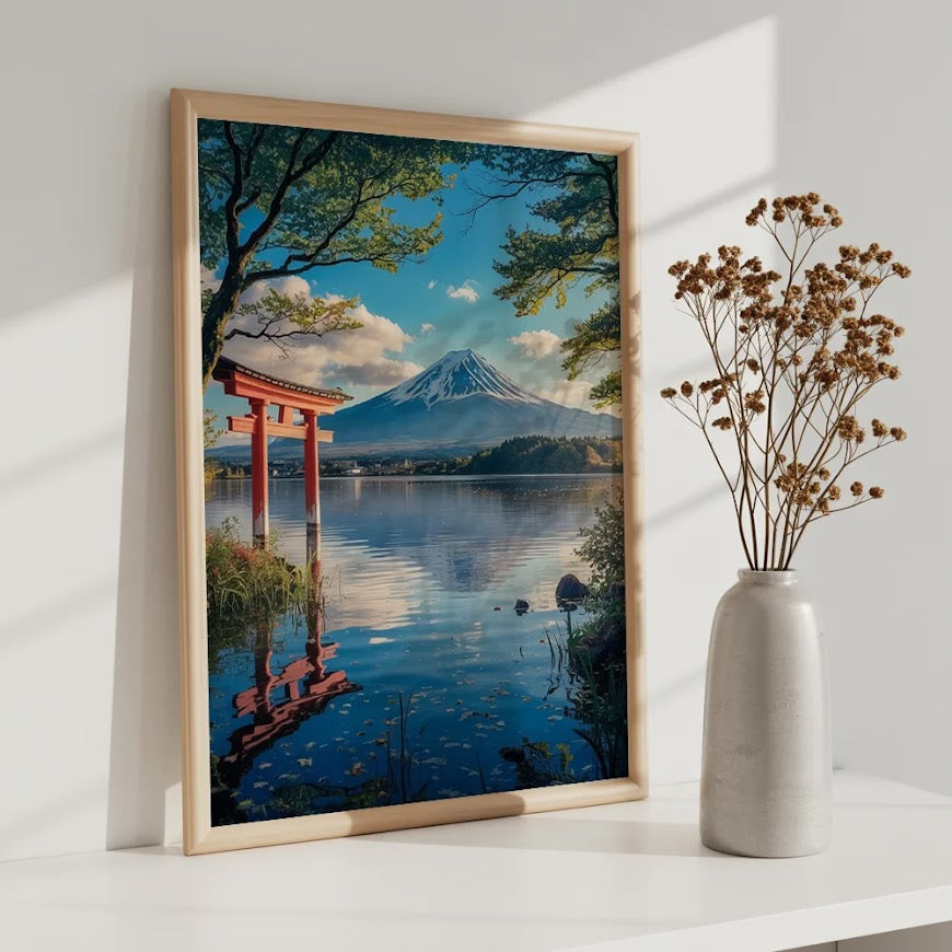Malen nach Zahlen – Flüstern des Berges Fuji (4)
